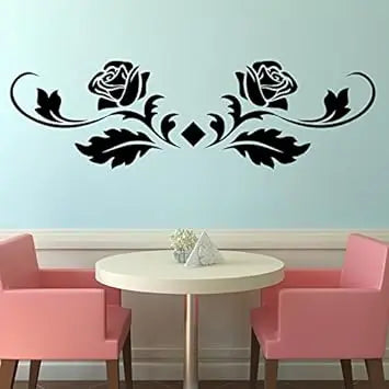 Flower Lines Wooden Wall Decoration Store