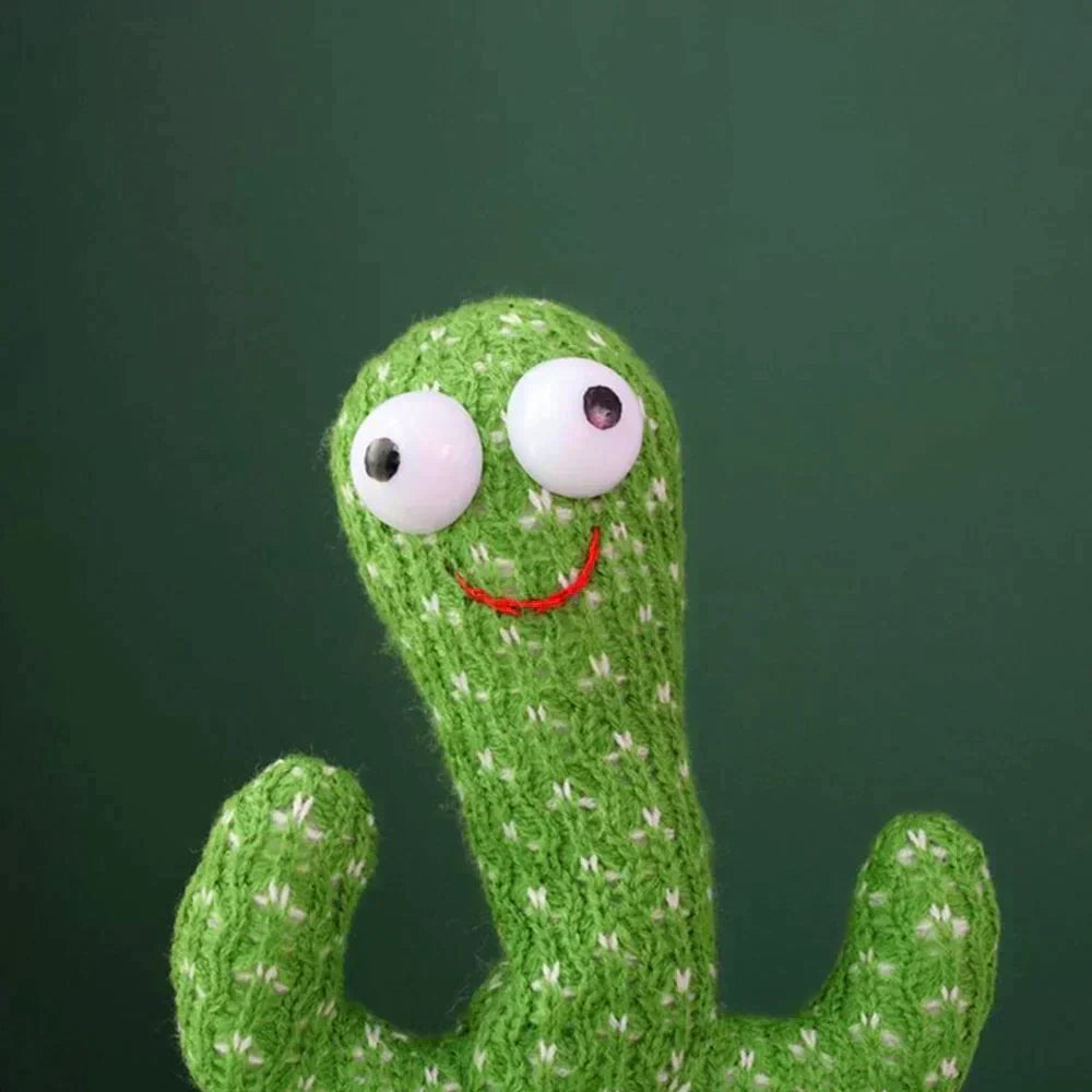 CUTE DANCING AND TALKING CACTUS TOY