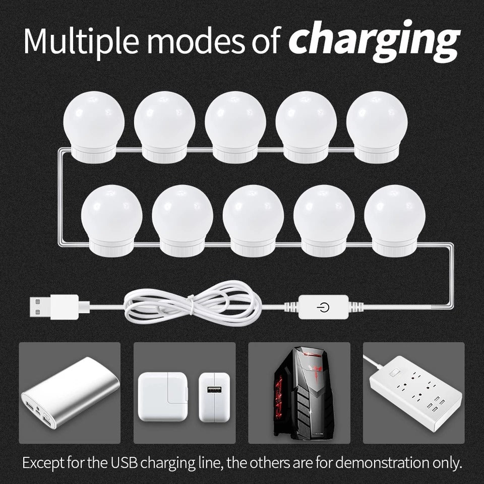 Vanity Mirror Light Bulbs – 3 Modes