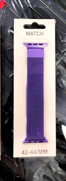 Stainless Steel Milanese Magnetic Mesh Loop Smart Watch Band Strap Metal Watchband