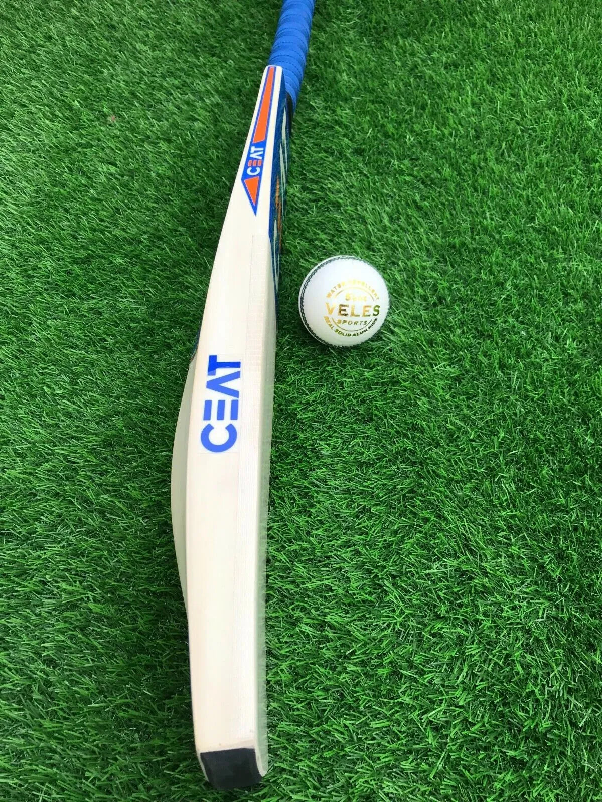 English Willow Cricket Bat Custom Made Grade-1 Big Thick Edage+Free Leather Ball