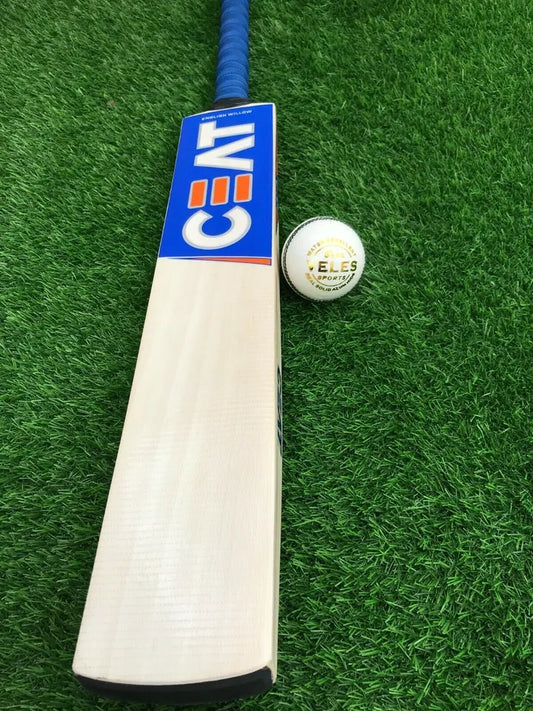 English Willow Cricket Bat Custom Made Grade-1 Big Thick Edage+Free Leather Ball